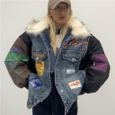 giubbotto foderato con toppe story